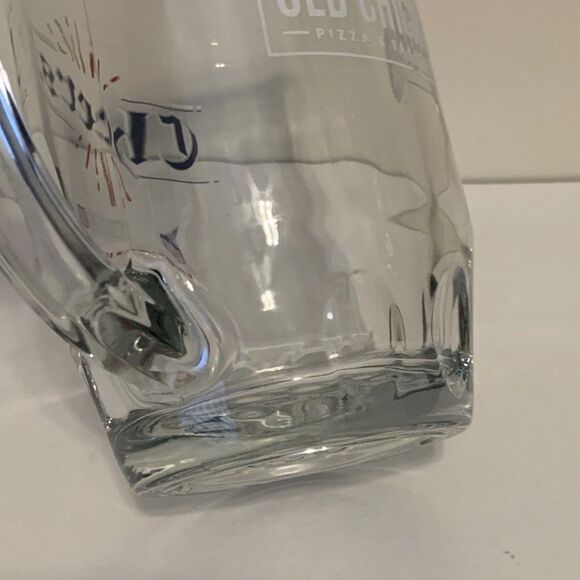 Old Chicago Pizza and Taproom Glass Beer Mug European Road Trip England CHEERS! - Picture 8 of 9